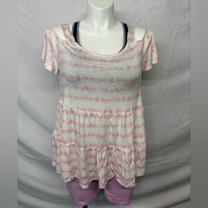 NWOT women’s size 14/16 Lane Bryant cold shoulder top